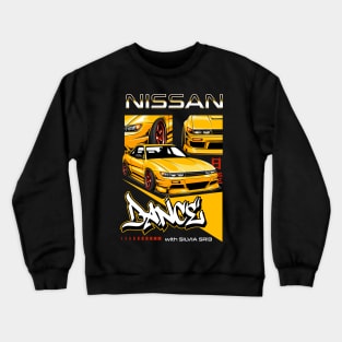 Nissan Silvia SR13 Dance Crewneck Sweatshirt